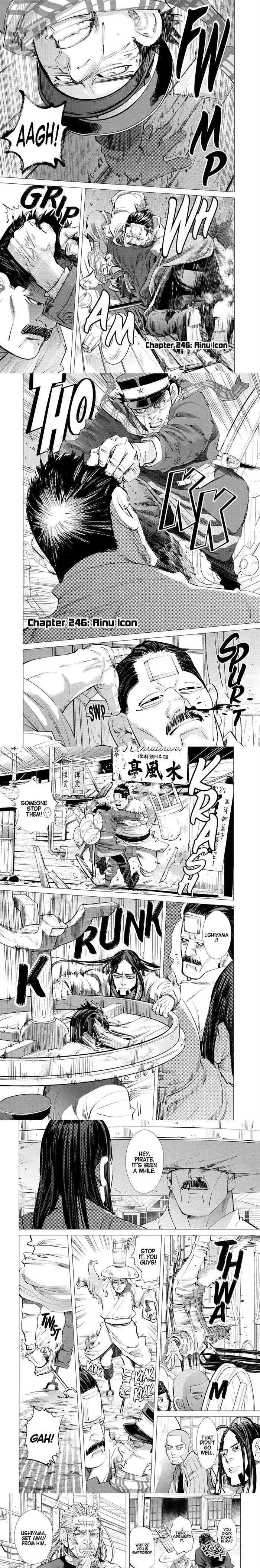 Golden Kamuy Chapter 246 image 1_optimized